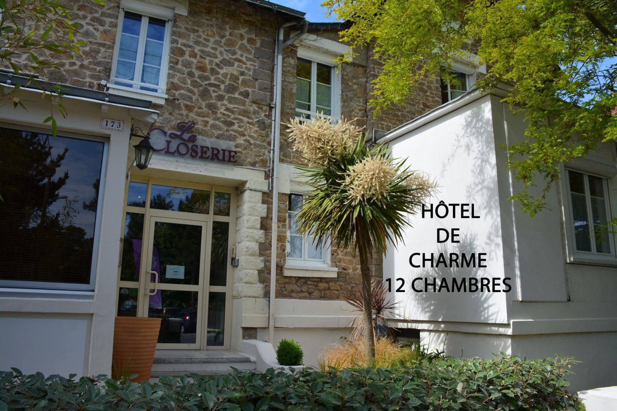 Logis Hotel La Closerie La Baule Eksteriør billede